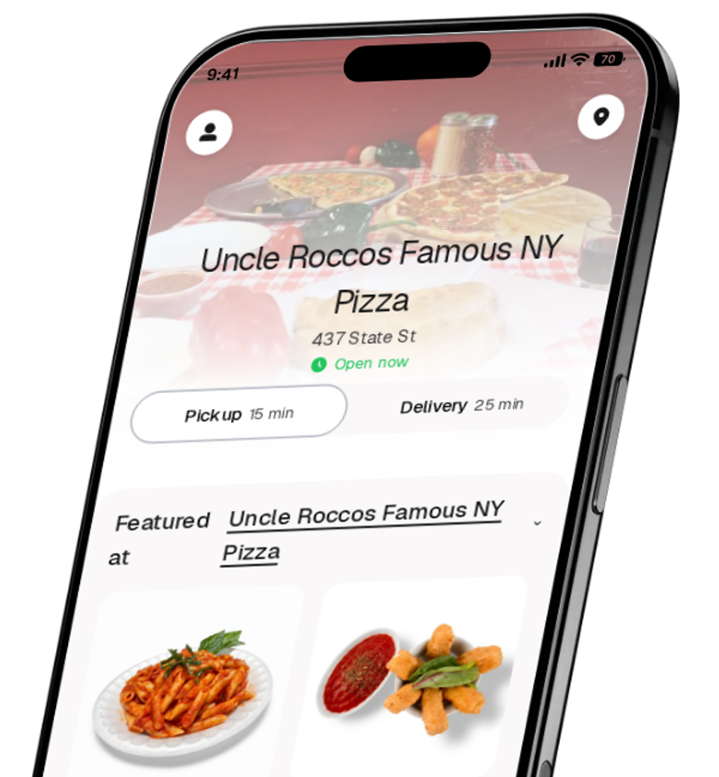 Uncle Roccos Famous NY Pizza app preview